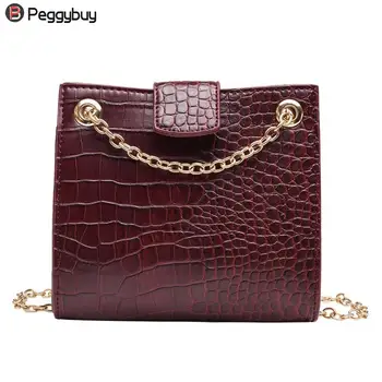 Vintage Fashion Female Tote bag 2018 New Quality PU Leather Women's Designer Handbag Alligator Bucket bag Shoulder Messenger Bag
Vintage Fashion Female Tote bag 2018 New Quality PU Leather Women's Designer Handbag Alligator Bucket bag Shoulder Messenger Bag