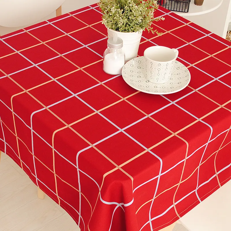 New Arrival Home textile 100% Cotton Europe Style Plaid Table Cloth For Dining Table/ Party/ Wedding Accept Customize 3 Colors
New Arrival Home textile 100% Cotton Europe Style Plaid Table Cloth For Dining Table/ Party/ Wedding Accept Customize 3 Colors