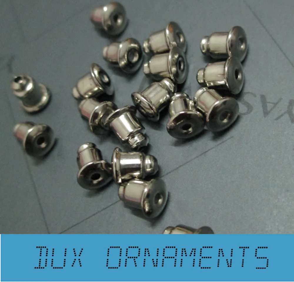 1000pcs/6USD Ear Post Bullet Plug Back Earring Stopper - Gold, Silver, Beonze, Nickle Plated
1000pcs/6USD Ear Post Bullet Plug Back Earring Stopper - Gold, Silver, Beonze, Nickle Plated