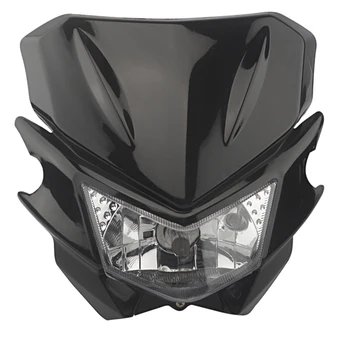 Motorcycle Universal Headlight 12V 35W H4 Headlight Fairing For KLX KX 110 WR250F WR450F Headlight Headlamp Dirt Bikes Off Road
Motorcycle Universal Headlight 12V 35W H4 Headlight Fairing For KLX KX 110 WR250F WR450F Headlight Headlamp Dirt Bikes Off Road
