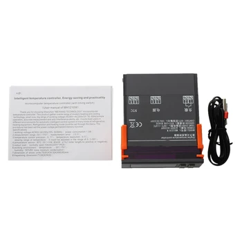 MH1210W AC90-250V Digital Temperature Thermostat Regulator Controller -50~110 C Heating Cooling Control NTC Sensor
MH1210W AC90-250V Digital Temperature Thermostat Regulator Controller -50~110 C Heating Cooling Control NTC Sensor