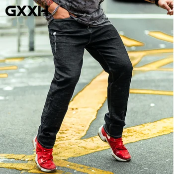 Autumn New elastic Straight Large size Waist Men's jeans Loose Fashion Black jeans Casual Long pants Size 36-40 42 44 46 48
Autumn New elastic Straight Large size Waist Men's jeans Loose Fashion Black jeans Casual Long pants Size 36-40 42 44 46 48