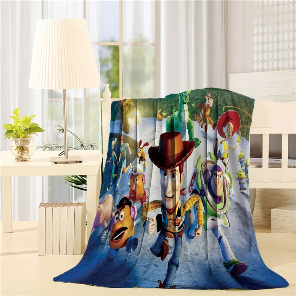 Custom Toy Story Flannel Throw Blanket Lightweight Cozy Bed Sofa Blankets Super Soft Fabric
Custom Toy Story Flannel Throw Blanket Lightweight Cozy Bed Sofa Blankets Super Soft Fabric