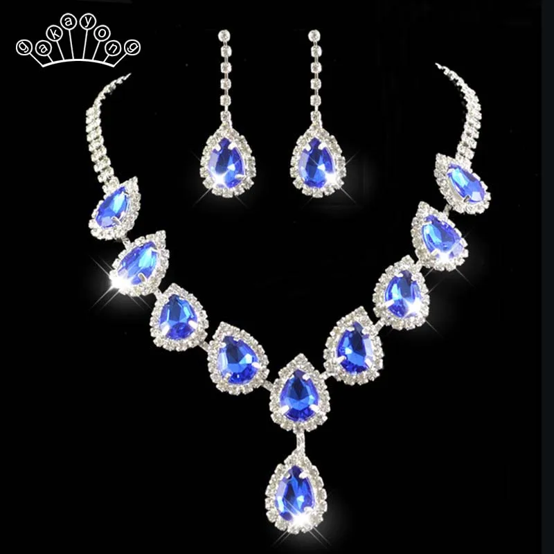 Clear Crystal Bridal Jewelry Sets 3 Color Rhinestone Necklace Earrings Sets Wedding Jewelry for Women Party Gift
Clear Crystal Bridal Jewelry Sets 3 Color Rhinestone Necklace Earrings Sets Wedding Jewelry for Women Party Gift