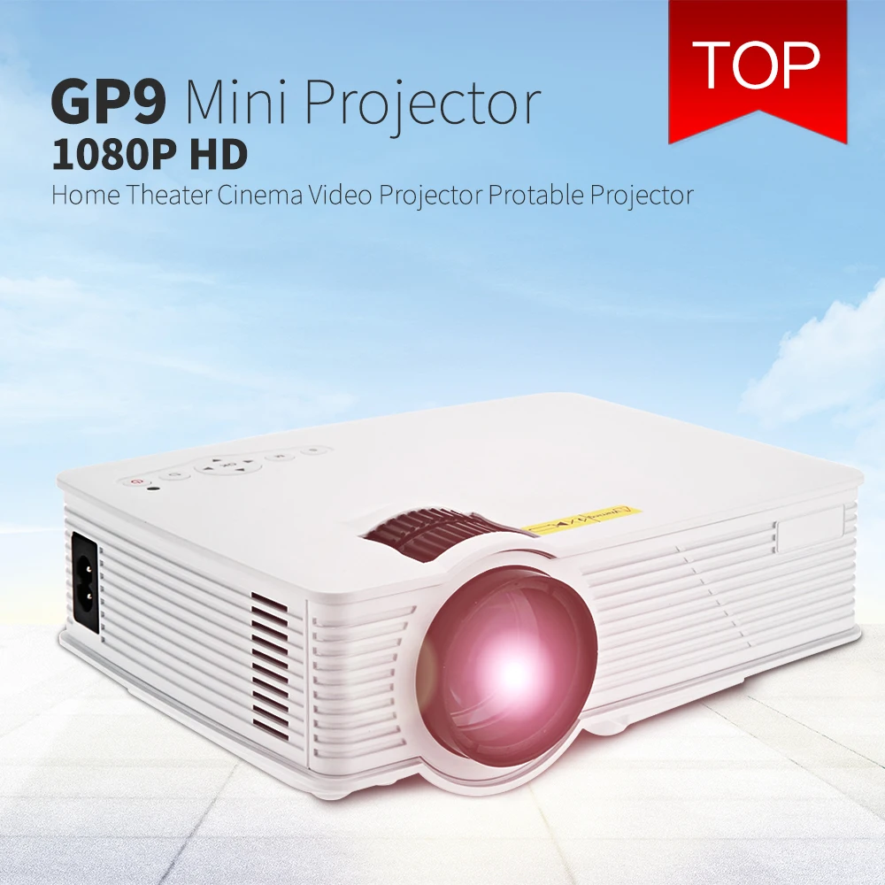 GP9 GP-9 мини домашний кинотеатр 2000 люмен 1920x1080 пикселей мультимедийный HD