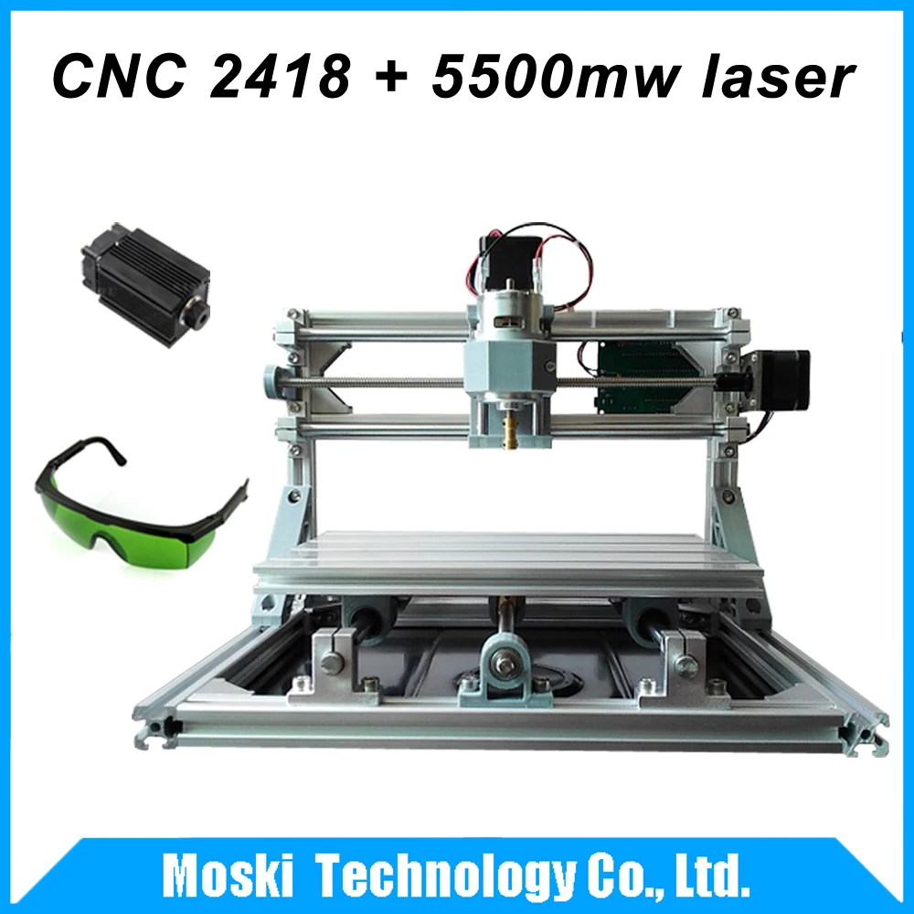 cnc2418 + 5500mw laser,diy mini cnc engraving machine,Pcb Milling Machine,Wood Carving machine,cnc router,cnc 2418,GRBL control
cnc2418 + 5500mw laser,diy mini cnc engraving machine,Pcb Milling Machine,Wood Carving machine,cnc router,cnc 2418,GRBL control
