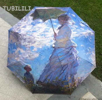 Oil Painting Umbrella Folding Art Drawing Sunshade Chinese Umbrella Waterproof Painting Umbrella Sombrinhas De Qualidade
Oil Painting Umbrella Folding Art Drawing Sunshade Chinese Umbrella Waterproof Painting Umbrella Sombrinhas De Qualidade