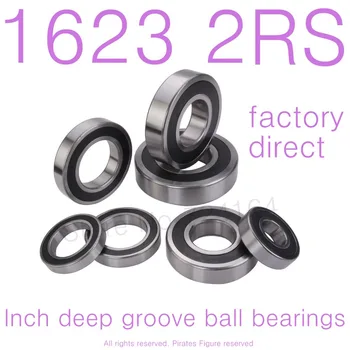 10PCS High Quality 1623-2RS bearing 5/8"x1 3/8"x7/16" inch 15.875*34.925*11.112 mm miniature inch shielded deep ball bearing
10PCS High Quality 1623-2RS bearing 5/8"x1 3/8"x7/16" inch 15.875*34.925*11.112 mm miniature inch shielded deep ball bearing