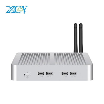 XCY Mini PC i7 5500U i5 4200U HTPC 8*USB HDMI VGA WiFi 2*Gigabit Ethernet 3G/4G SIM Fanless Barebone Box PC Windows 10 Linux
XCY Mini PC i7 5500U i5 4200U HTPC 8*USB HDMI VGA WiFi 2*Gigabit Ethernet 3G/4G SIM Fanless Barebone Box PC Windows 10 Linux
