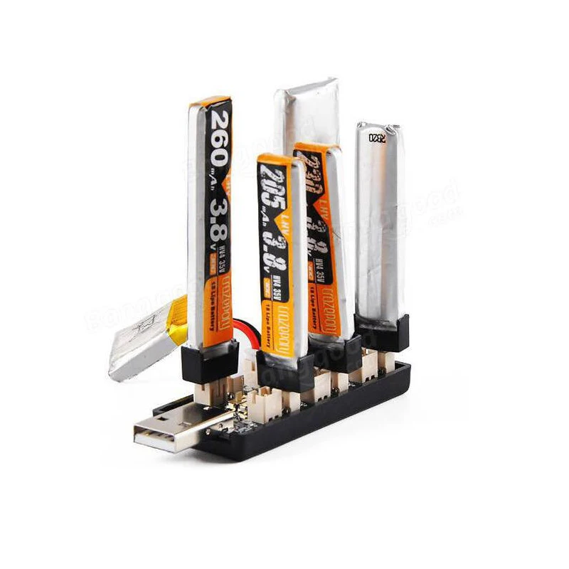 6CH USB 3.8V 1S LiHv Lipo Battery Charging Adapter Board 4.35V USB Battery Charger Multi Charging Board for RC Toys Helicopter
6CH USB 3.8V 1S LiHv Lipo Battery Charging Adapter Board 4.35V USB Battery Charger Multi Charging Board for RC Toys Helicopter