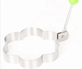 Stainless steel egg mold multifunctional flower-shaped breakfast cute egg pancake
Stainless steel egg mold multifunctional flower-shaped breakfast cute egg pancake