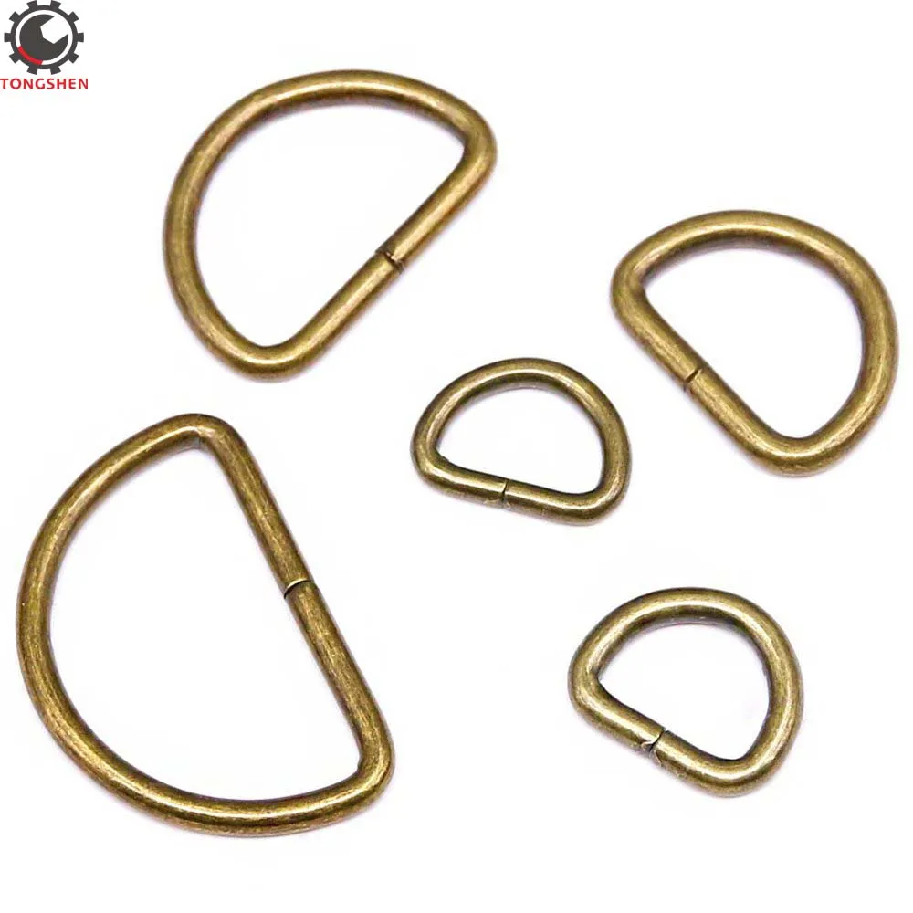 100Pcs Bronze Assorted Multi-Purpose Metal D Ring Semi-Circular D Ring for Hardware Bags Ring Hand DIY Accessories
100Pcs Bronze Assorted Multi-Purpose Metal D Ring Semi-Circular D Ring for Hardware Bags Ring Hand DIY Accessories