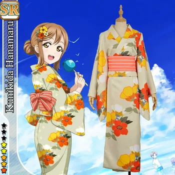 Anime! Lovelive Aqours Kunikida Hanamaru Bathrobe Kimono Lovely Lolita Dress Uniform Cosplay Costume Custom-made Size Free Ship
Anime! Lovelive Aqours Kunikida Hanamaru Bathrobe Kimono Lovely Lolita Dress Uniform Cosplay Costume Custom-made Size Free Ship