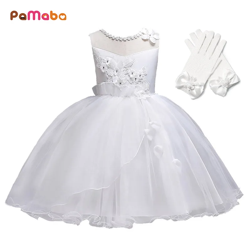 PaMaBa 3Pcs Flower Girls Clothes Wedding Party Dresses 3-14T Formal Clothing Kids Christmas New Year Costume Robe Gown Vestidos
PaMaBa 3Pcs Flower Girls Clothes Wedding Party Dresses 3-14T Formal Clothing Kids Christmas New Year Costume Robe Gown Vestidos