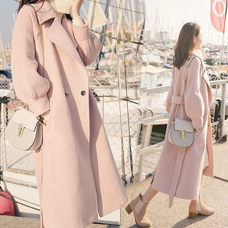 Winter Autumn Coat Women 2019 Leisure Long Woolen Jackets Work Office Lady Long Sleeve Blazer Outerwear abrigos mujer invierno
Winter Autumn Coat Women 2019 Leisure Long Woolen Jackets Work Office Lady Long Sleeve Blazer Outerwear abrigos mujer invierno