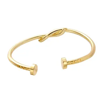 New Design Beautiful Simple Fashion Intertwine to Double Nail Simple Bracelet for Girls Gift Individuation For Women Design
New Design Beautiful Simple Fashion Intertwine to Double Nail Simple Bracelet for Girls Gift Individuation For Women Design