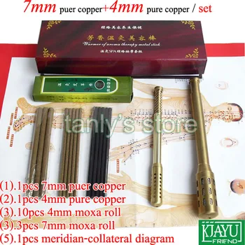 Wholesale & Retail Pure Copper 7mm Moxibustion Sticks Pure Copper 4mm Moxa Sticks
Wholesale & Retail Pure Copper 7mm Moxibustion Sticks Pure Copper 4mm Moxa Sticks
