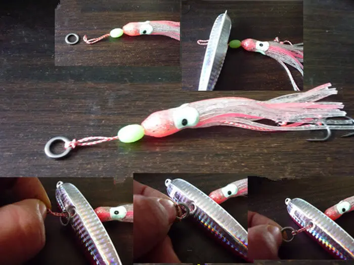 6pcs Squid Skirts Jig Inchiku Micro Jig Fishing Lure Jigging Snapper mixed color