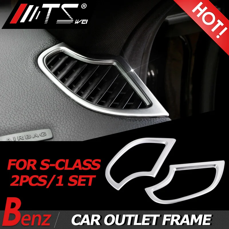 Auto-stylin Car Front Dashboard Air Vent Outlet Frame Cover Trim Sticker For 2014-2017 Mercedes Benz S Class W222 S320 S350 S500
Auto-stylin Car Front Dashboard Air Vent Outlet Frame Cover Trim Sticker For 2014-2017 Mercedes Benz S Class W222 S320 S350 S500
