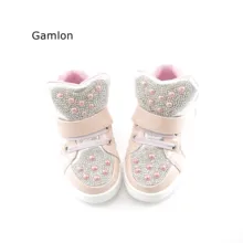 Gamlon/детские кроссовки новинка 2019 модная обувь со стразами для