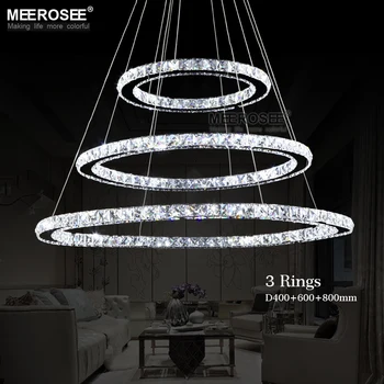 3 Diamond Ring LED Crystal Chandelier Light Modern LED Lighting Circles Lamp 100% Guarantee Fast and Free Shipping
3 Diamond Ring LED Crystal Chandelier Light Modern LED Lighting Circles Lamp 100% Guarantee Fast and Free Shipping
