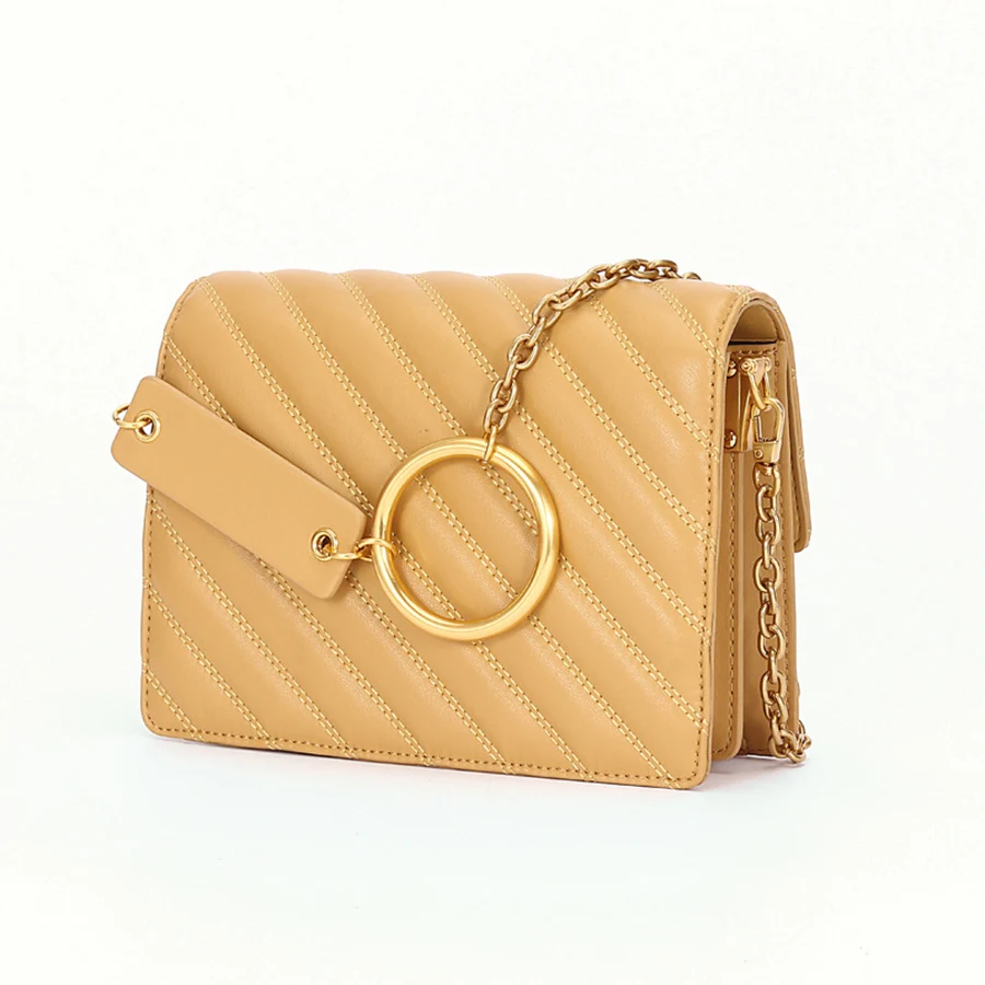 Casual Striped Genuine Leather Shoulder Bags Women's Embroidered Line Lock Handbags Women Small Square Bags Ladies Crossbody Bag
Casual Striped Genuine Leather Shoulder Bags Women's Embroidered Line Lock Handbags Women Small Square Bags Ladies Crossbody Bag