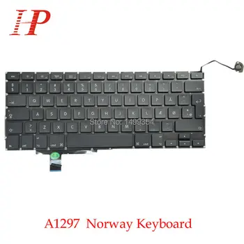 Genuine A1297 Norway Norwegian Keyboard With Backlight For Apple Macbook Pro 17'' A1297 Keyboard Norway Standard 2009-2012
Genuine A1297 Norway Norwegian Keyboard With Backlight For Apple Macbook Pro 17'' A1297 Keyboard Norway Standard 2009-2012