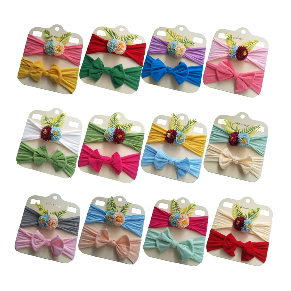 Yundfly 2PCS Newborn Toddler Baby Girls Headwraps Bows Flower Knot Nylon Turban Headband Hair Accessories Birthday Gifts Sets
Yundfly 2PCS Newborn Toddler Baby Girls Headwraps Bows Flower Knot Nylon Turban Headband Hair Accessories Birthday Gifts Sets