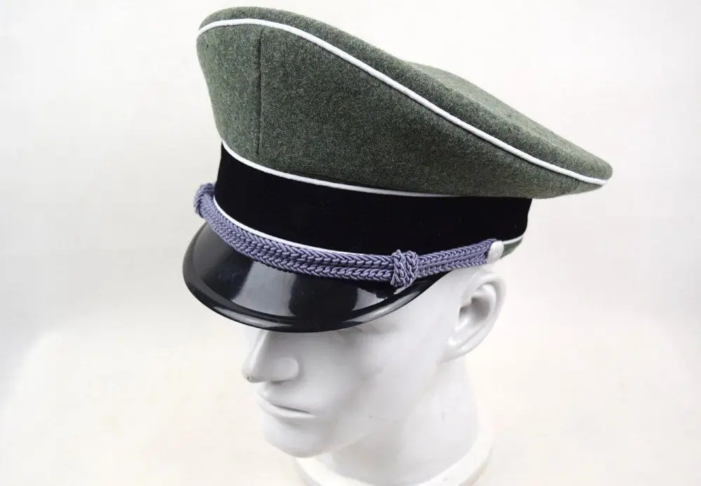 WWII WW2 GERMAN ELITE INFANTRY OFFICERS ARMY WOOL VISOR CAP HAT FIELD -SIZE 57 58 59 60 cm
WWII WW2 GERMAN ELITE INFANTRY OFFICERS ARMY WOOL VISOR CAP HAT FIELD -SIZE 57 58 59 60 cm