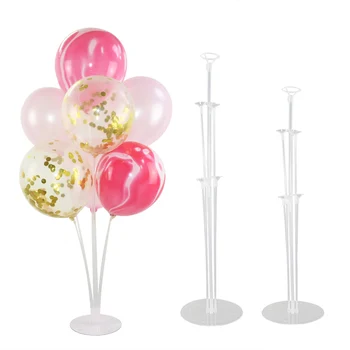 7 tubes Balloons Stand Balloon Holder Column Base Clear Plastic Ballon Stick Kids Birthday Party Wedding Balloons Decor Supplies
7 tubes Balloons Stand Balloon Holder Column Base Clear Plastic Ballon Stick Kids Birthday Party Wedding Balloons Decor Supplies