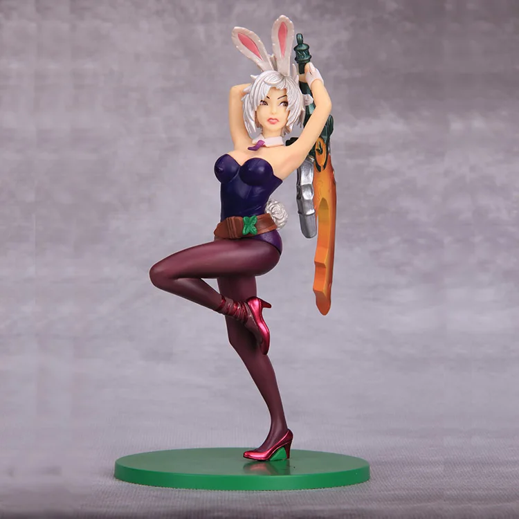 19cm Action figure The Exile Riven bunny collection doll PVC Game heros figurine world as gift for kid
19cm Action figure The Exile Riven bunny collection doll PVC Game heros figurine world as gift for kid