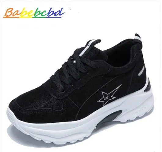 Women's dad shoes 2019 spring new style women's platform shoes thick soles casual height shoes
Women's dad shoes 2019 spring new style women's platform shoes thick soles casual height shoes