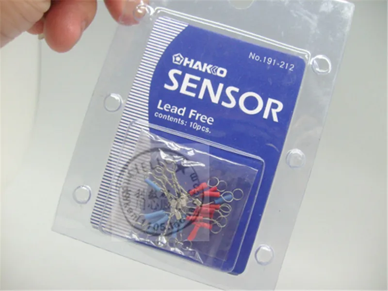 Free shipping 10packs Hakko 191-212 Lead free Soldering Iron Tip sensor Thermometer Temperature Tester sensor
Free shipping 10packs Hakko 191-212 Lead free Soldering Iron Tip sensor Thermometer Temperature Tester sensor