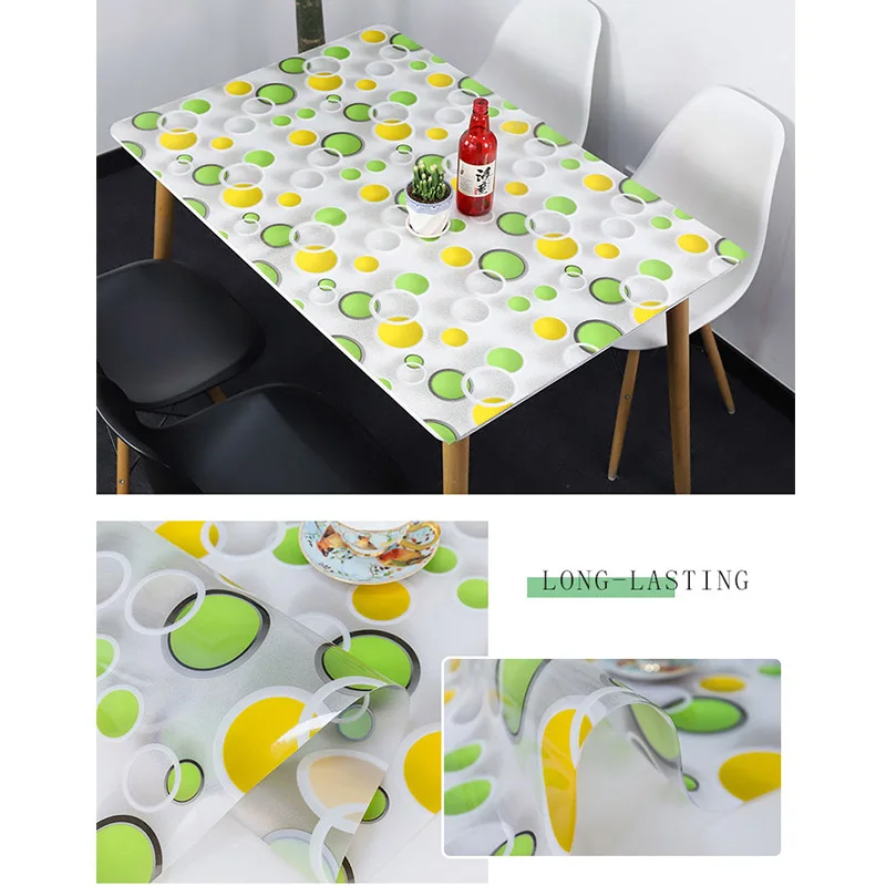 BALLE PVC Table Cover Table Cloth Rectangular Waterproof Kitchen Pattern Oil Tablecloth Glass Soft Cloth 1.5mm
BALLE PVC Table Cover Table Cloth Rectangular Waterproof Kitchen Pattern Oil Tablecloth Glass Soft Cloth 1.5mm