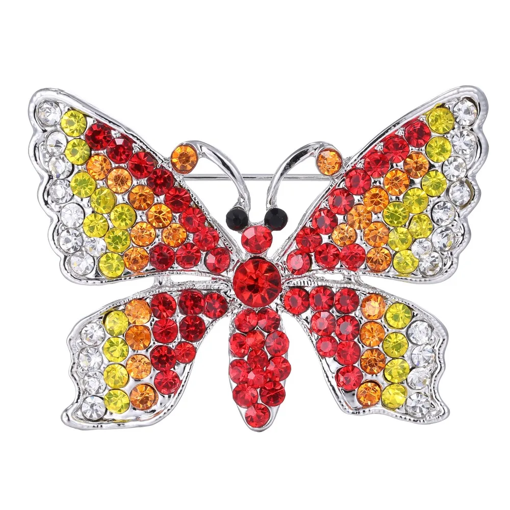 Rinhoo Red Butterfly Brooch pin crystal Brooches For women decoration clothing Accessories jewelry
Rinhoo Red Butterfly Brooch pin crystal Brooches For women decoration clothing Accessories jewelry
