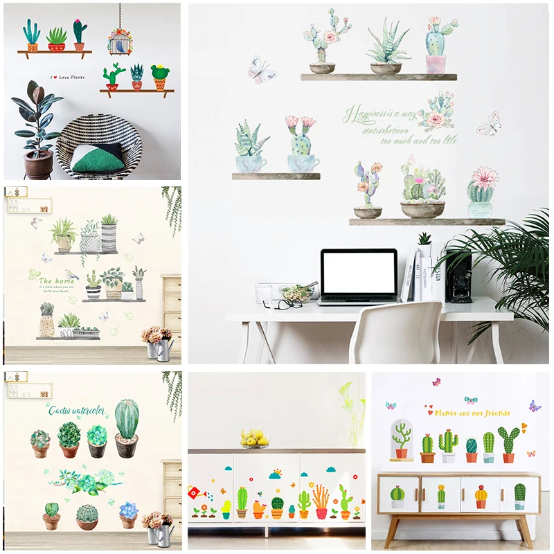 garden potted plant cactus aloe wall stickers home decor living room bedroom flower butterfly wall decals mural art posters
garden potted plant cactus aloe wall stickers home decor living room bedroom flower butterfly wall decals mural art posters