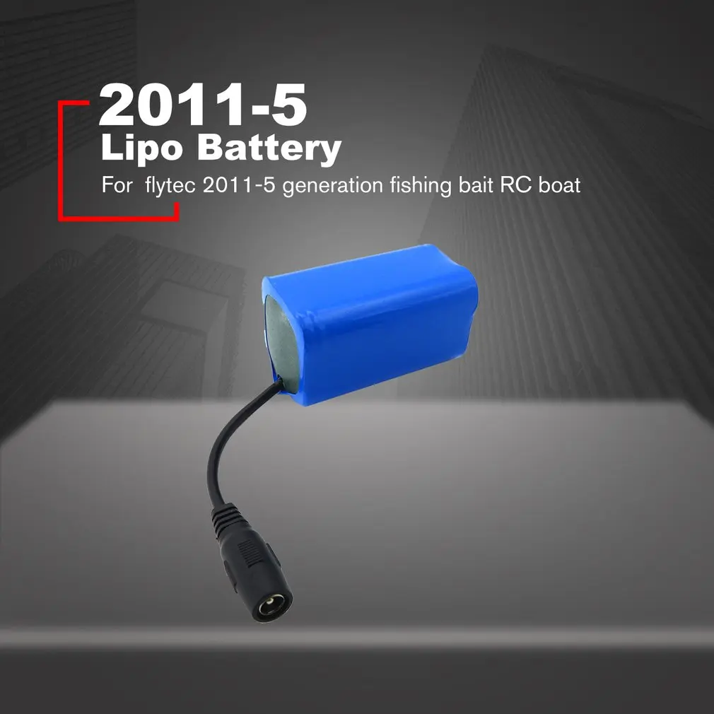 Flytec 38.48Wh 5200mAh 7.4V Lipo Battery for 2011-5 Generation Fishing Bait Rc Boat Replacement Spare Parts Accessory
Flytec 38.48Wh 5200mAh 7.4V Lipo Battery for 2011-5 Generation Fishing Bait Rc Boat Replacement Spare Parts Accessory