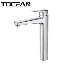 Tocean High Quality Bathroom Basin Faucet Deck Mounted Chrome Single Handle Ceramic Contemporary Mixer Tap torneira TOF57002
Tocean High Quality Bathroom Basin Faucet Deck Mounted Chrome Single Handle Ceramic Contemporary Mixer Tap torneira TOF57002