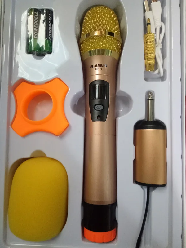AIBIERTE UHF 715.0MHz-745.0MHz wireless microphone universal KTV conference teaching audio professional wireless microphone
AIBIERTE UHF 715.0MHz-745.0MHz wireless microphone universal KTV conference teaching audio professional wireless microphone