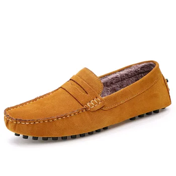 Winter Men's Suede Warm Driving Shoes Boat Shoes running Flat Shoes Non-slip British Mok Chong Lok Fu Shoes Large Size Boots
Winter Men's Suede Warm Driving Shoes Boat Shoes running Flat Shoes Non-slip British Mok Chong Lok Fu Shoes Large Size Boots