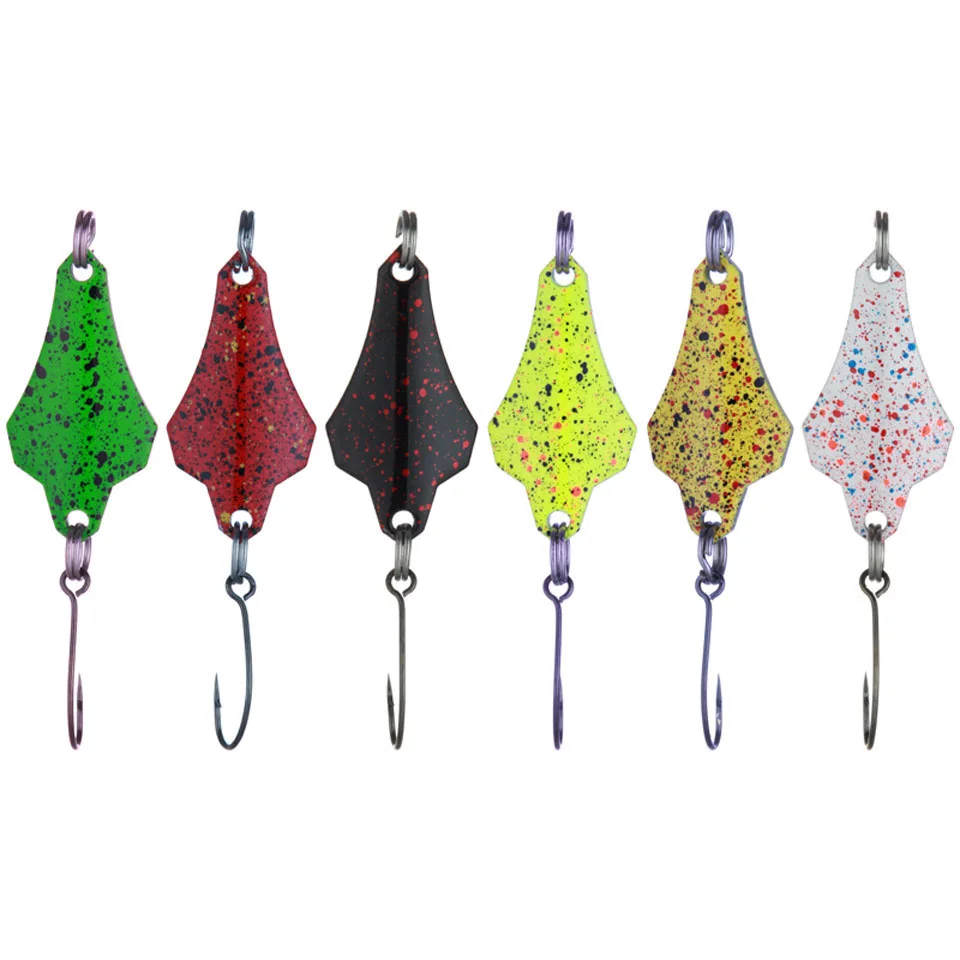 6PCS/Lot Fishing Lure Spoon Bait Colorful Spoon Bait 3g 28mm Metal Spoon Fishing Lure For Trout Perch Pike Salmon Chub
6PCS/Lot Fishing Lure Spoon Bait Colorful Spoon Bait 3g 28mm Metal Spoon Fishing Lure For Trout Perch Pike Salmon Chub