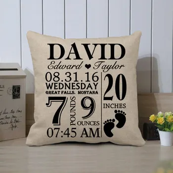 Canvas Cushion Cover,Custom Wedding birth announcement Pillow Cases,party favor,gift for couple,baby shower gift,birthday gift
Canvas Cushion Cover,Custom Wedding birth announcement Pillow Cases,party favor,gift for couple,baby shower gift,birthday gift