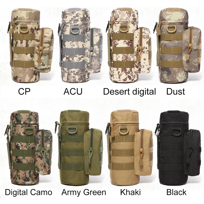 Outdoors Molle Water Bottle Pouch Tactical Gear Kettle Waist Shoulder Bag for Army Fans Climbing Camping Hiking Bags
Outdoors Molle Water Bottle Pouch Tactical Gear Kettle Waist Shoulder Bag for Army Fans Climbing Camping Hiking Bags