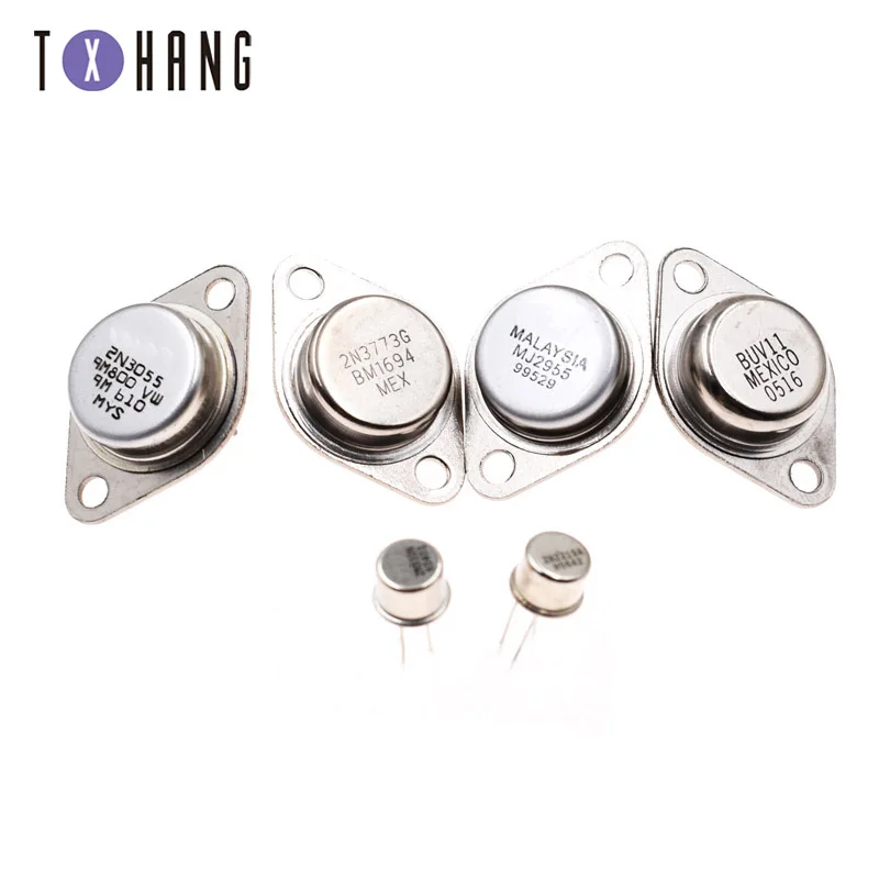 5pcs Power Transistors High Quality 2N30552N3773 2N5109 2N2219 MJ2955 Power Transistors BUV11 TO-3GOOD QUALITY Lron Cap
5pcs Power Transistors High Quality 2N30552N3773 2N5109 2N2219 MJ2955 Power Transistors BUV11 TO-3GOOD QUALITY Lron Cap