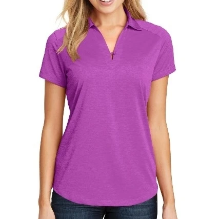Port Authority Womens Digi Heather Performance Polo