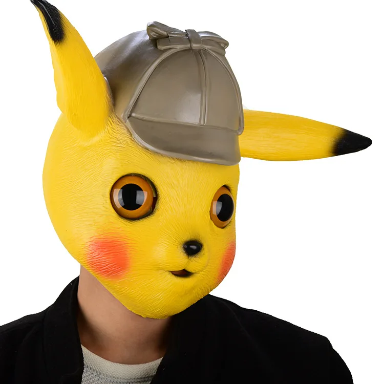 Movie Pokemon Detective Pikachu Cosplay Mask Adult Halloween Cosplay Spiderman Cosplay Masks Gift Drop Ship
Movie Pokemon Detective Pikachu Cosplay Mask Adult Halloween Cosplay Spiderman Cosplay Masks Gift Drop Ship