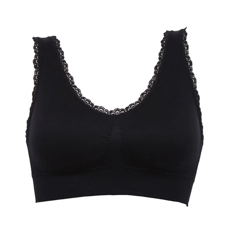 New Women Lady Chic Casual Solid Lace Fitness Bra Padded Bra Tops Stretch Vest lingerie top
New Women Lady Chic Casual Solid Lace Fitness Bra Padded Bra Tops Stretch Vest lingerie top