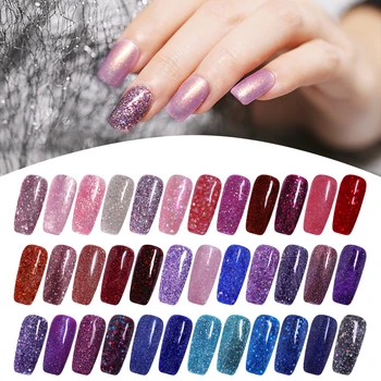 LEMOOC Glitter Nails Gel Polish Lucky Hybrid Varnish 5ML 180 Colors Semi Permanent for Nail Art UV Gel Nail Polish varnish
LEMOOC Glitter Nails Gel Polish Lucky Hybrid Varnish 5ML 180 Colors Semi Permanent for Nail Art UV Gel Nail Polish varnish