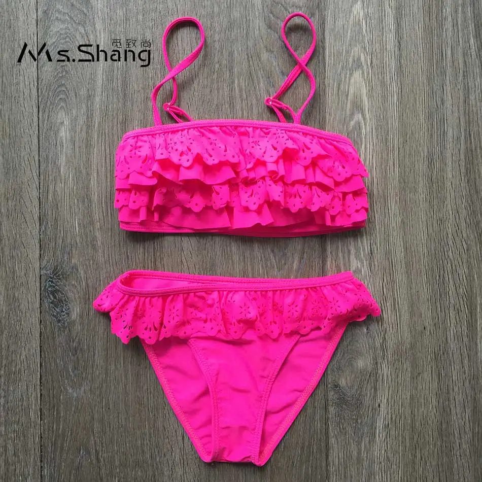 Ms. Shang 2018 Children Swimwear Baby Girl Swimsuit Bikinis Solid Kids Swimsuits 7~14 Years Infant Girl Bathing Suit Hollow Out
Ms. Shang 2018 Children Swimwear Baby Girl Swimsuit Bikinis Solid Kids Swimsuits 7~14 Years Infant Girl Bathing Suit Hollow Out