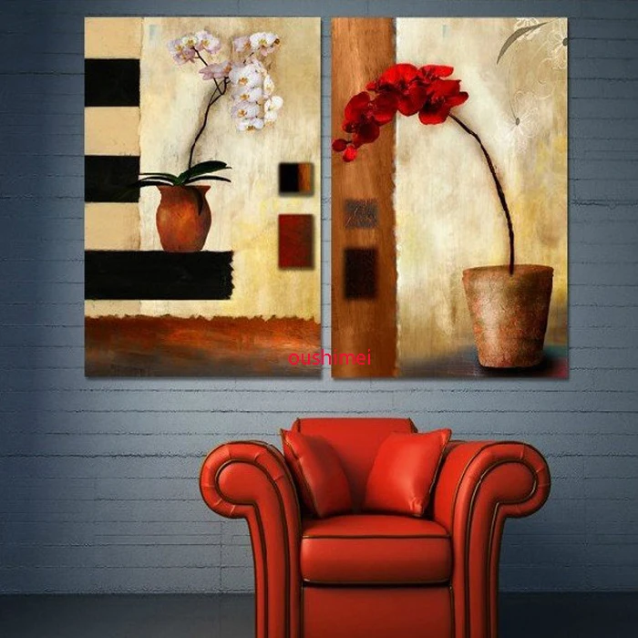 Handmade 2 Panel Wall Art Still Life Modern Flower Oil Painting for Home Decoration Guaranteed 100% Hand Painted Oil Painting
Handmade 2 Panel Wall Art Still Life Modern Flower Oil Painting for Home Decoration Guaranteed 100% Hand Painted Oil Painting